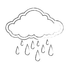 cloud weather with drops