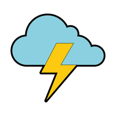 cloud weather with thunder