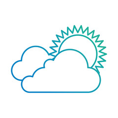 cloud weather with sun