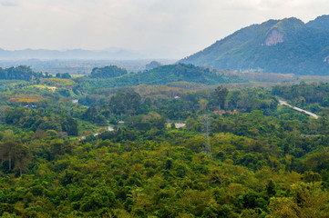 Green Mountain landscape in Thailand
