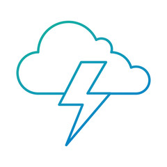 cloud weather with thunder