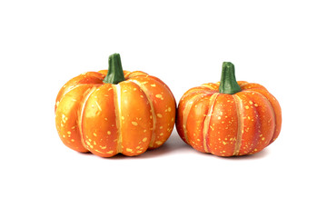 decor pumpkin for halloween concept isolated