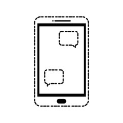 Fototapeta na wymiar smartphone device icon