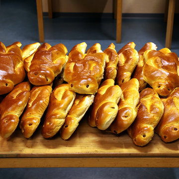 weckmann verteilung an sankt martin