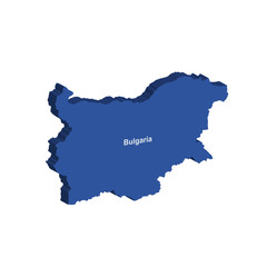Bulgaria 3d map