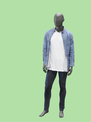 Full-length man mannequin