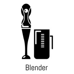 Blender icon, simple black style