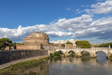 Saint Angelo castle and bridge