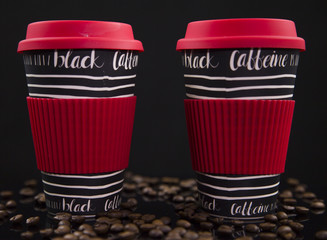 kaffe coffee cup pause rot drink elegant