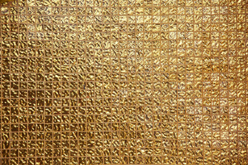 golden tile texture background
