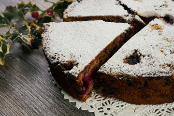 Delicious Christmas Stollen Cake
