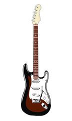 Naklejka premium Electric Guitar