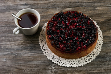 Delicious mascarpone cheesecake