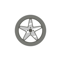 Obraz premium wheel car vector