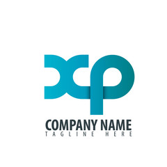 Initial Letter XP Linked Design Logo