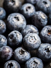 Blueberries, close up