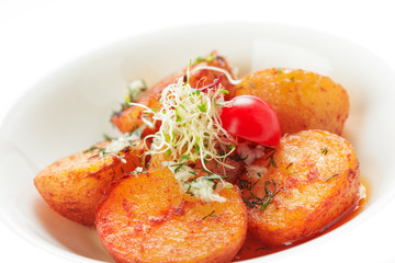Roasted potatoes