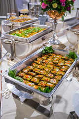 Food buffet in the Thailand