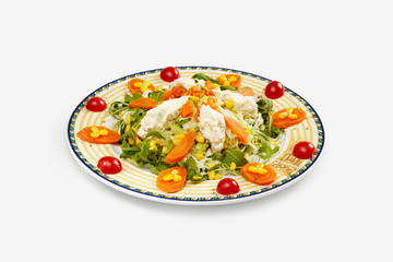 Gorgonzola chees salad