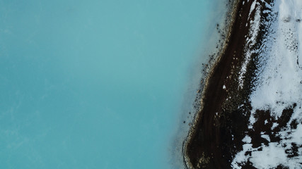 Opalssee und Ufer von oben