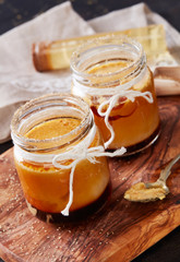 Sweet panna cotta
