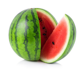 watermelon isolated on white background © nortongo