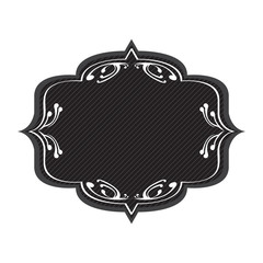 Isolated empty vintage sale label, Vector illustration