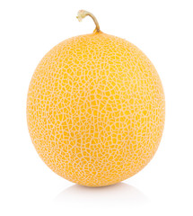 cantaloupe melon isolated on white background