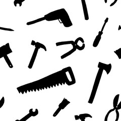 Tools seamless background