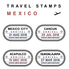 Obraz premium Mexico travel destinations