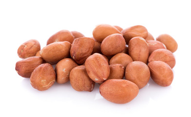 peanuts isolated on white background