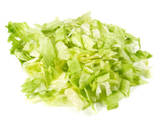 Fototapeta na wymiar Iceberg Salat - geschnitten