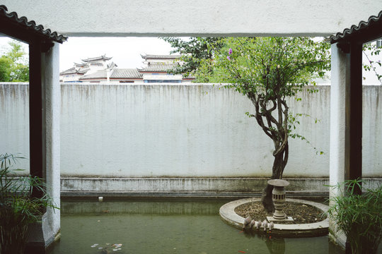 Interior of a traditional Chinese yard