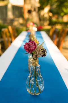 Table with Flowers for Celebration 2