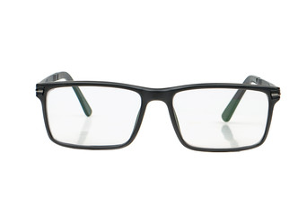 Fototapeta premium Black glasses isolated