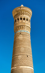 The Kalyan minaret in Bukhara, Uzbekistan