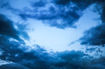 Obraz premium Evening Sky Background