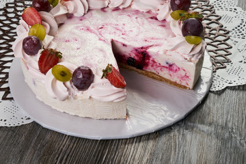 Dessert Cheesecake with Berries