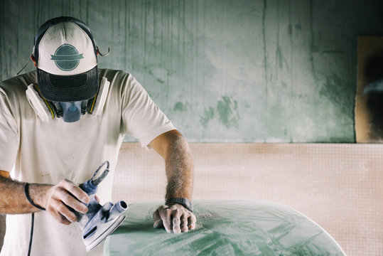 Surfboard production