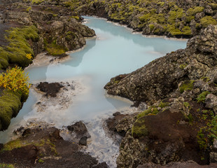 Naklejka na ściany i meble Blue Lagoon Iceland