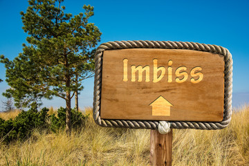 Schild 249 - Imbiss
