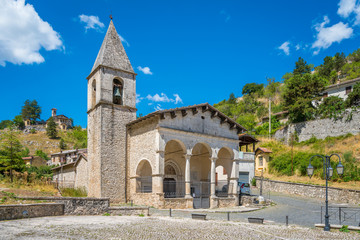 Obraz premium Tagliacozzo, province of L'Aquila, Abruzzo, Italy.