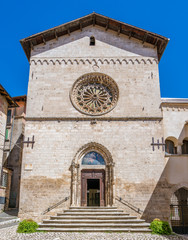Fototapeta na wymiar Tagliacozzo, province of L'Aquila, Abruzzo, Italy.