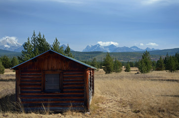 McCarthy Cabin in Glacier National Park, Montana