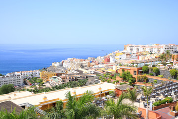 Fototapeta na wymiar Scenic Puerto Santiago on Tenerife Island, Canary Islands, Spain