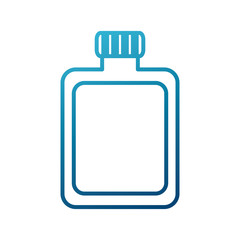 Fototapeta premium Medicine bottle blank icon vector illustration graphic design