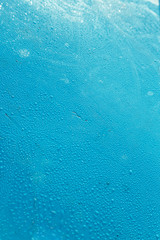 colored textured natural aged background of painted surface. bottom surface of a boat