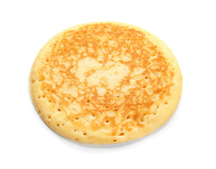 Tasty pancake isolated on white