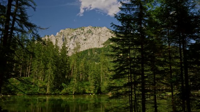 Beautiful lake Gruner See, Austria