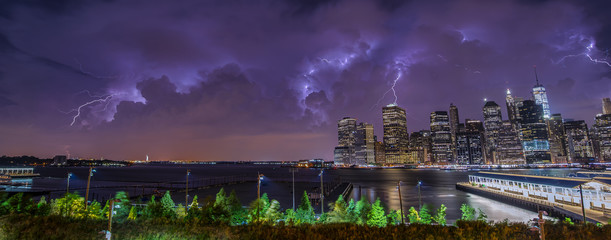 Storm over NYC - 176013874